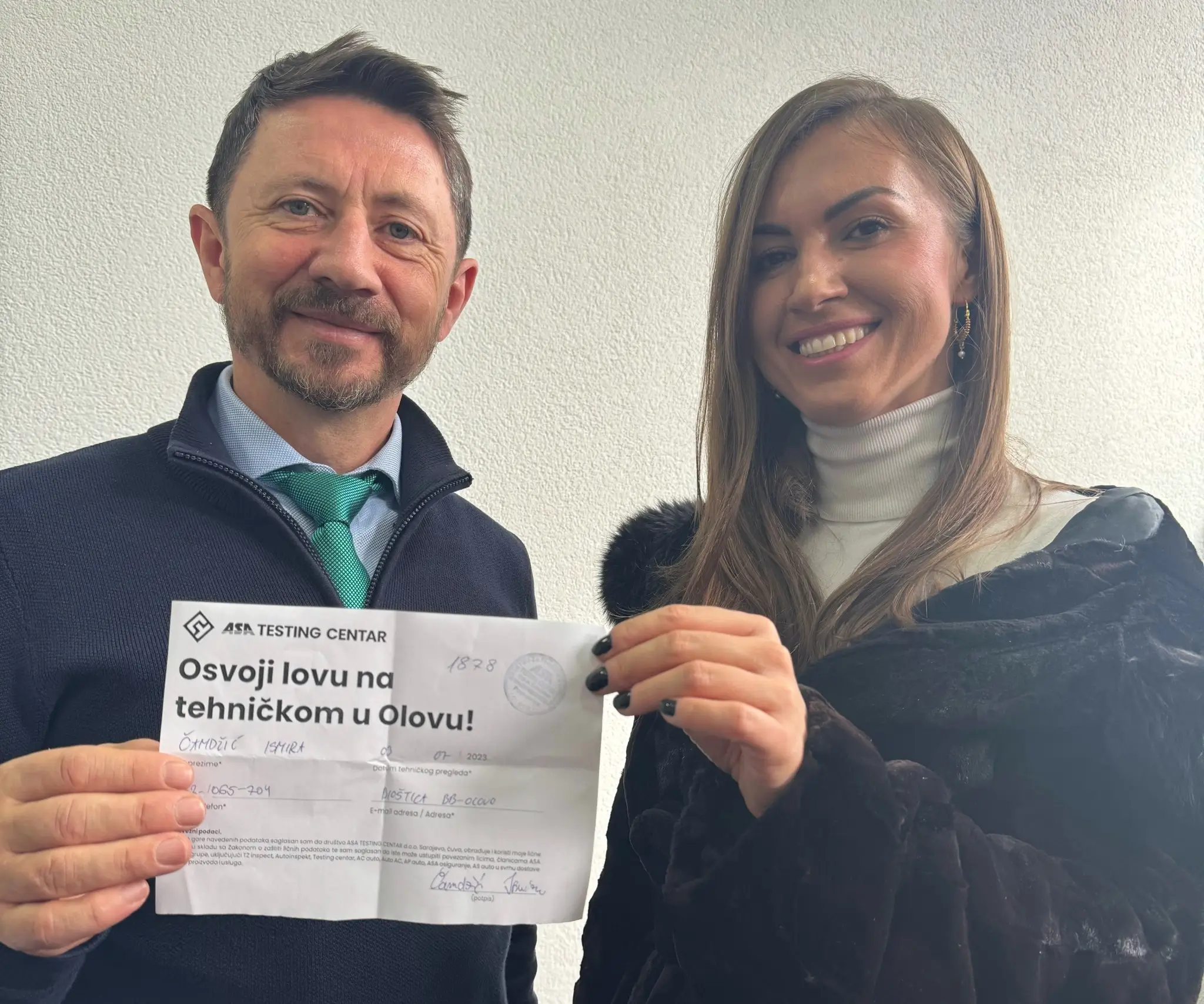 Izvučeni dobitnici glavne nagrade i dvanaestog kola nagradne igre "Osvoji lovu na tehničkom u Olovu"